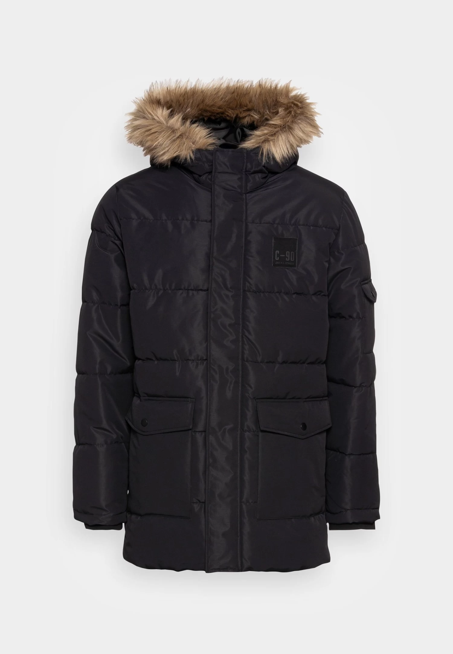 Jack & Jones Jcocroft Long Puffer- Winter Coat - Black