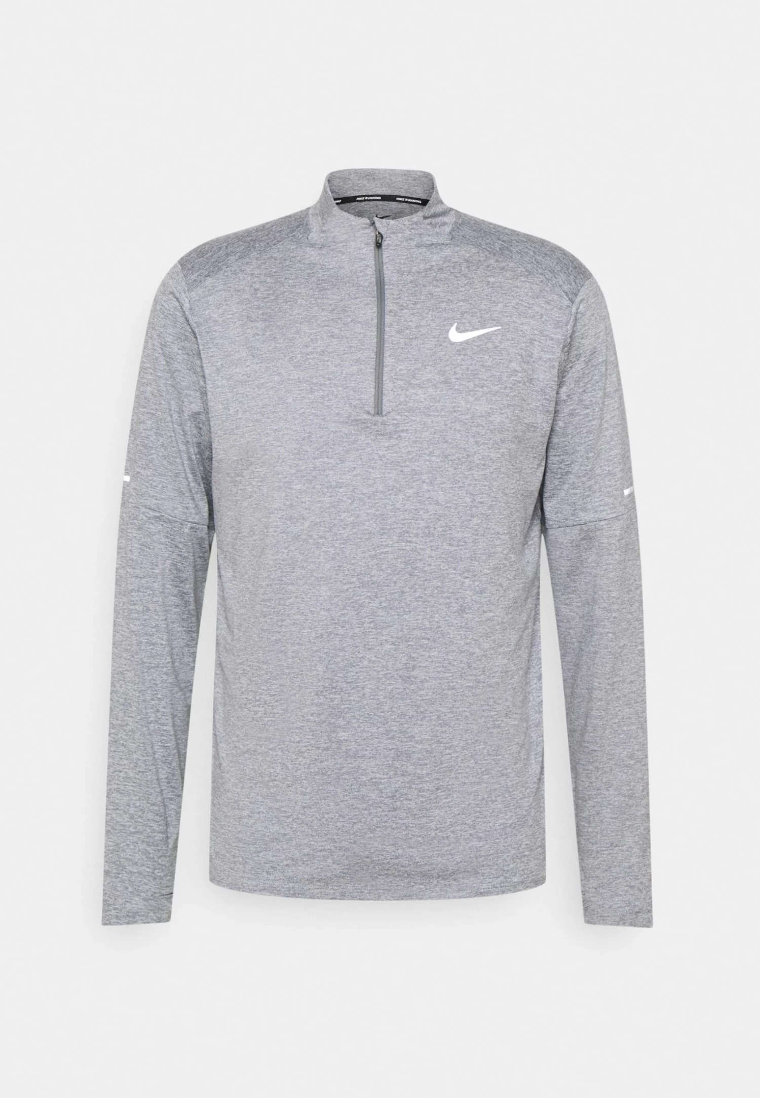 Nike Performance Elmnt - Long Sleeved Top - Smoke Grey/Grey Fog/Silver