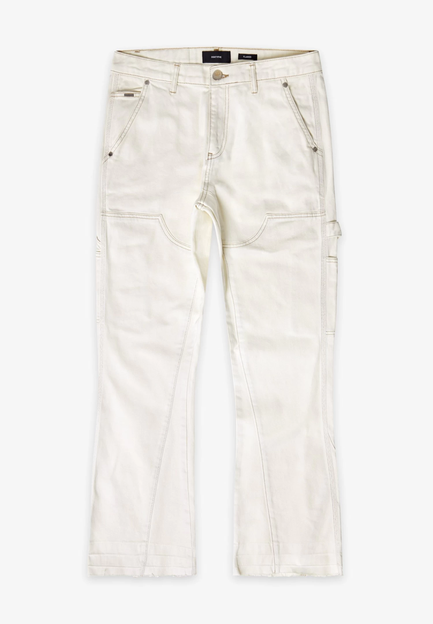 Contrast - Bootcut Jeans - White - Image 5