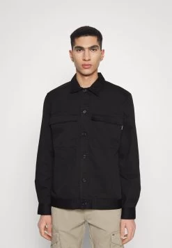 Only & Sons Onstoby Pocket Overshirt- Summer Jacket - Black
