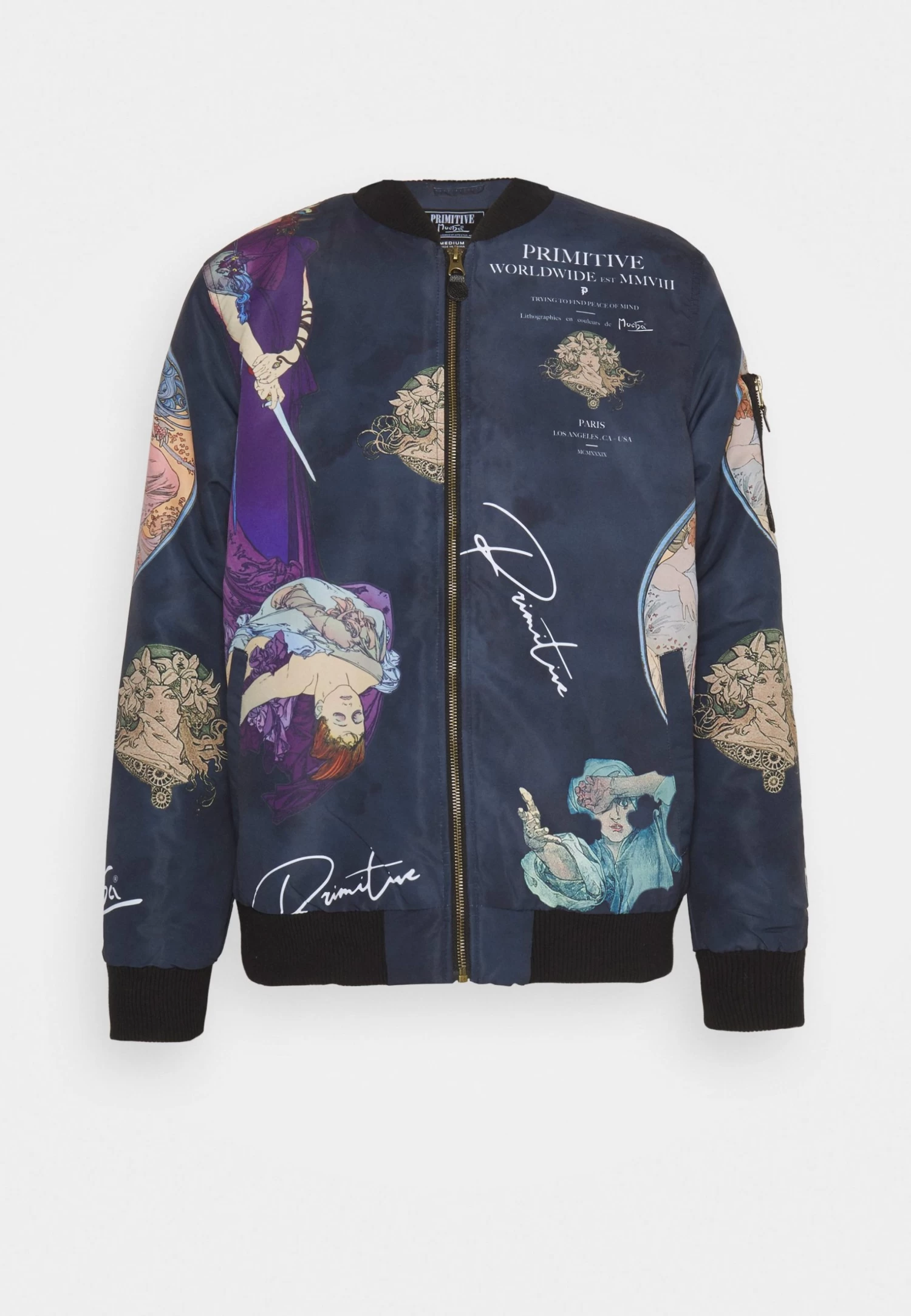 PRIMITIVE Bomber Jacket - Black - Image 6