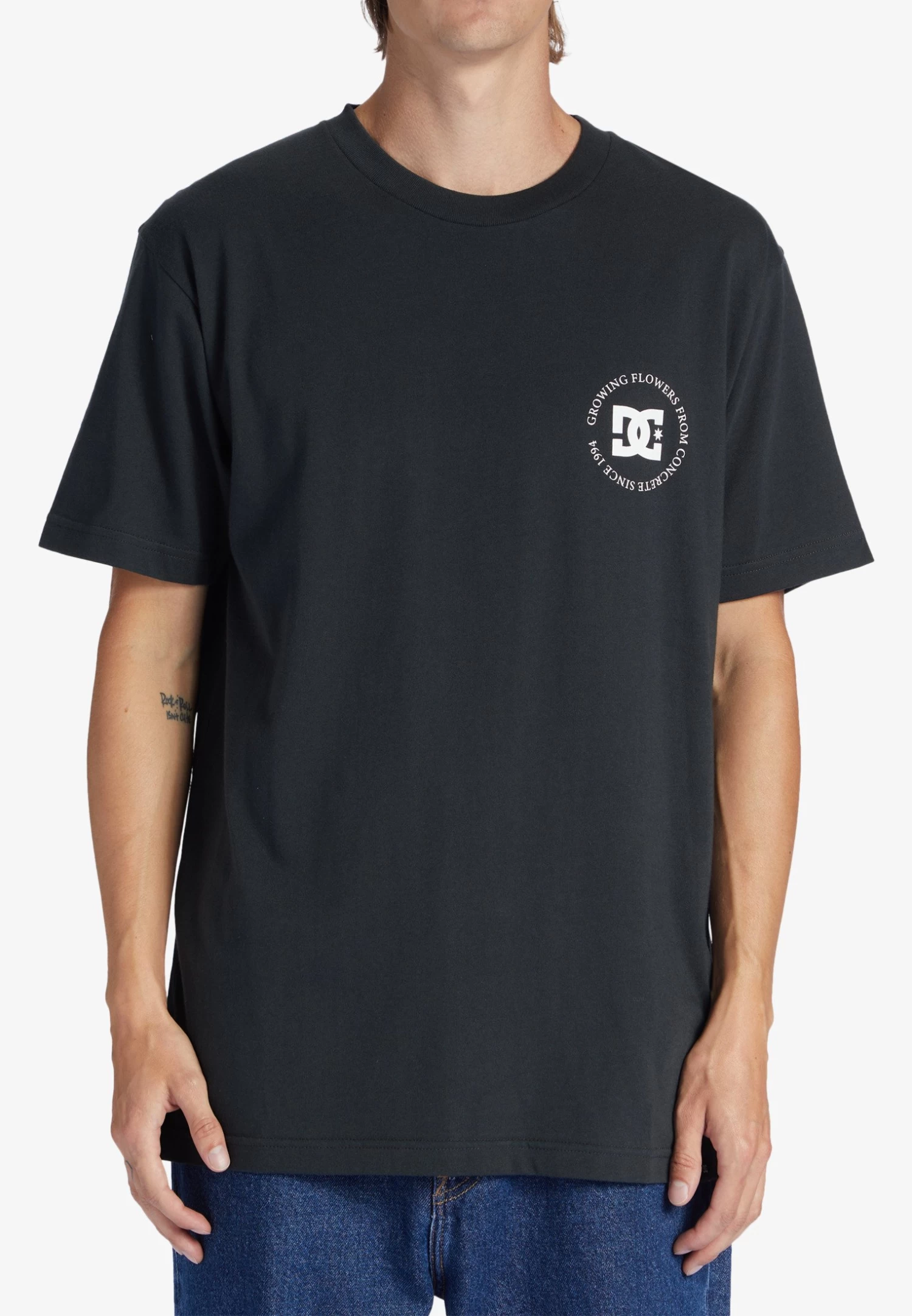 DC SHOES Concrete- Print T-Shirt - Kte - Image 3