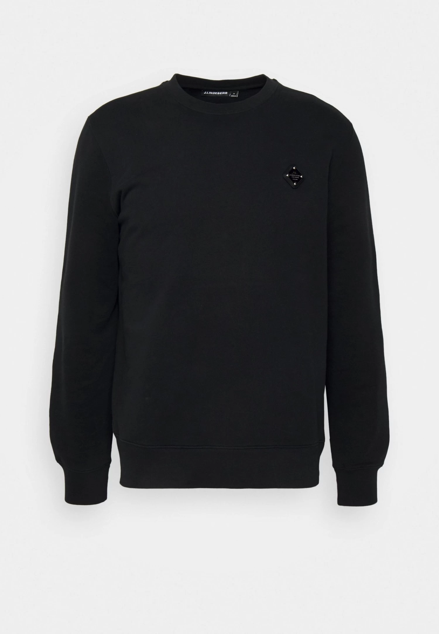 J.Lindeberg Throw Patch C Neck - Sweatshirt - Black - Image 7