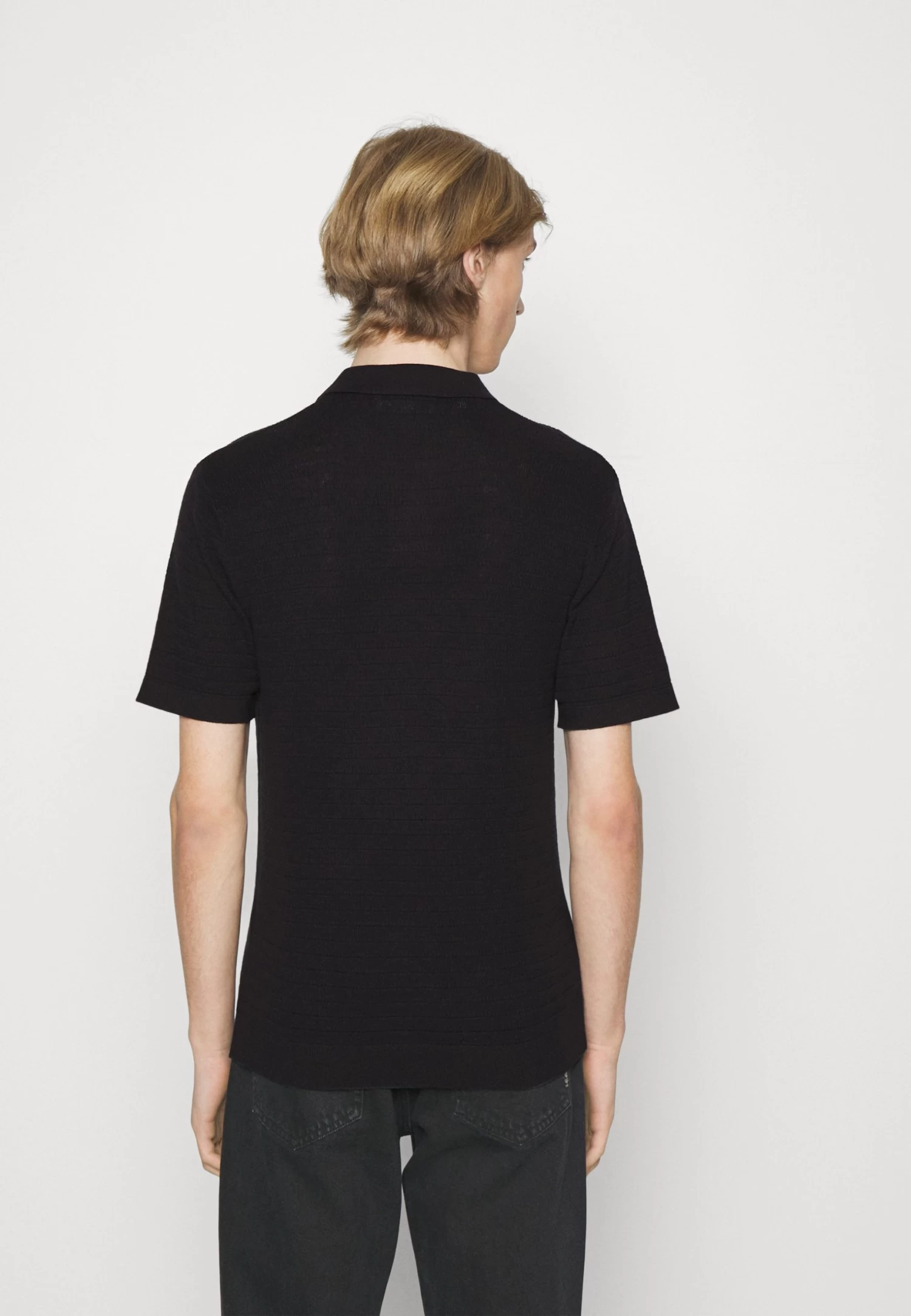 Selected Homme Slhowen - Polo Shirt - Black - Image 3