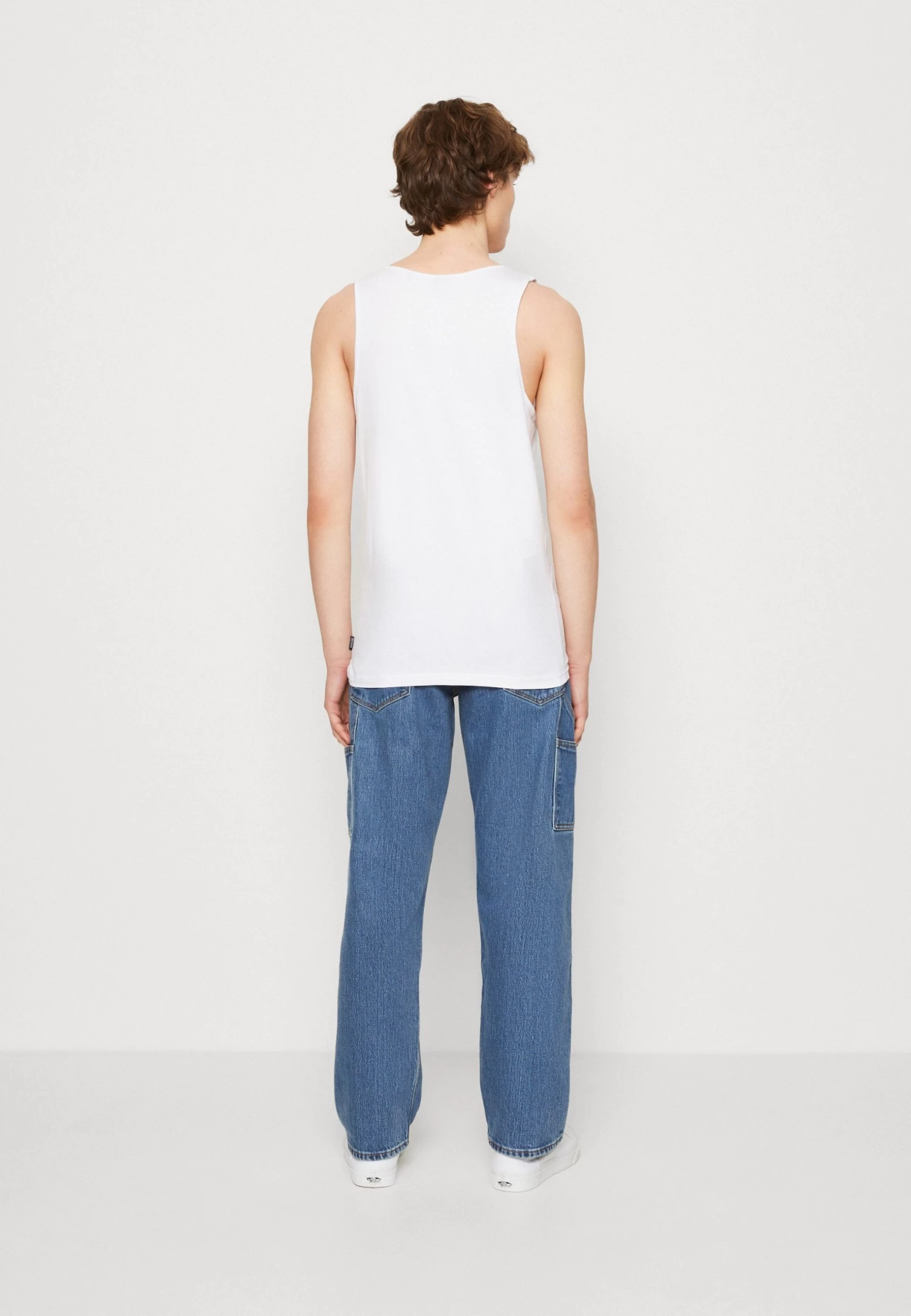 Only & Sons Onsbasic Slim 2 Pack - Top - White - Image 3