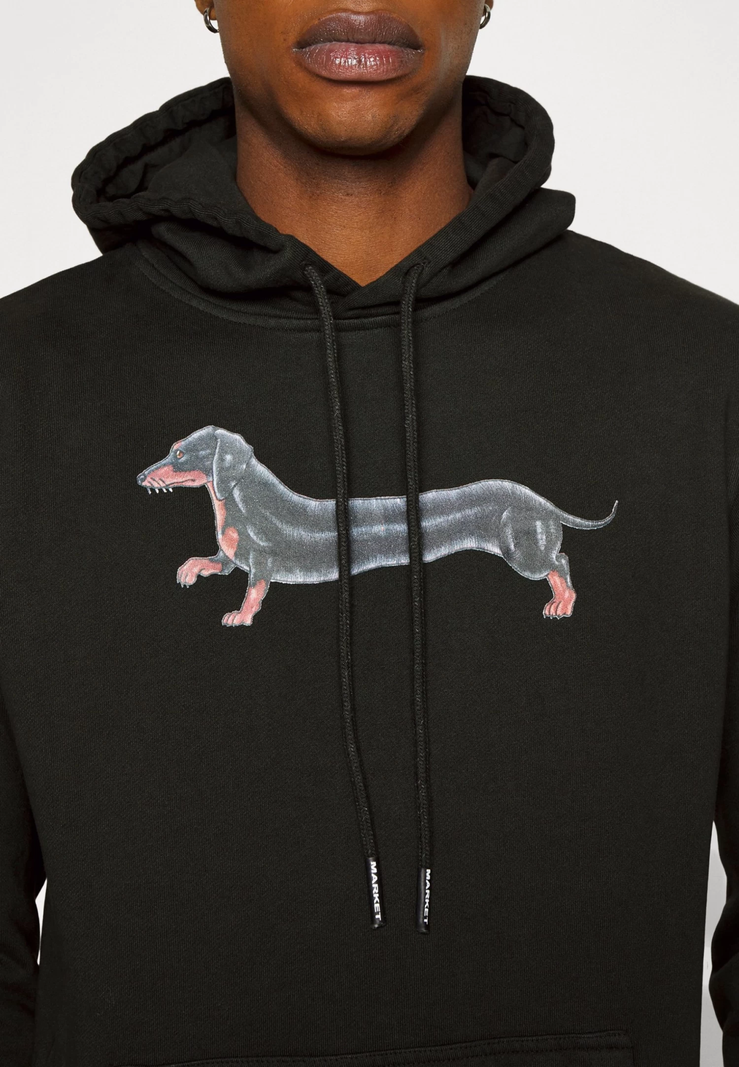 MARKET Unisex- Hoodie - Charcoal - Image 6