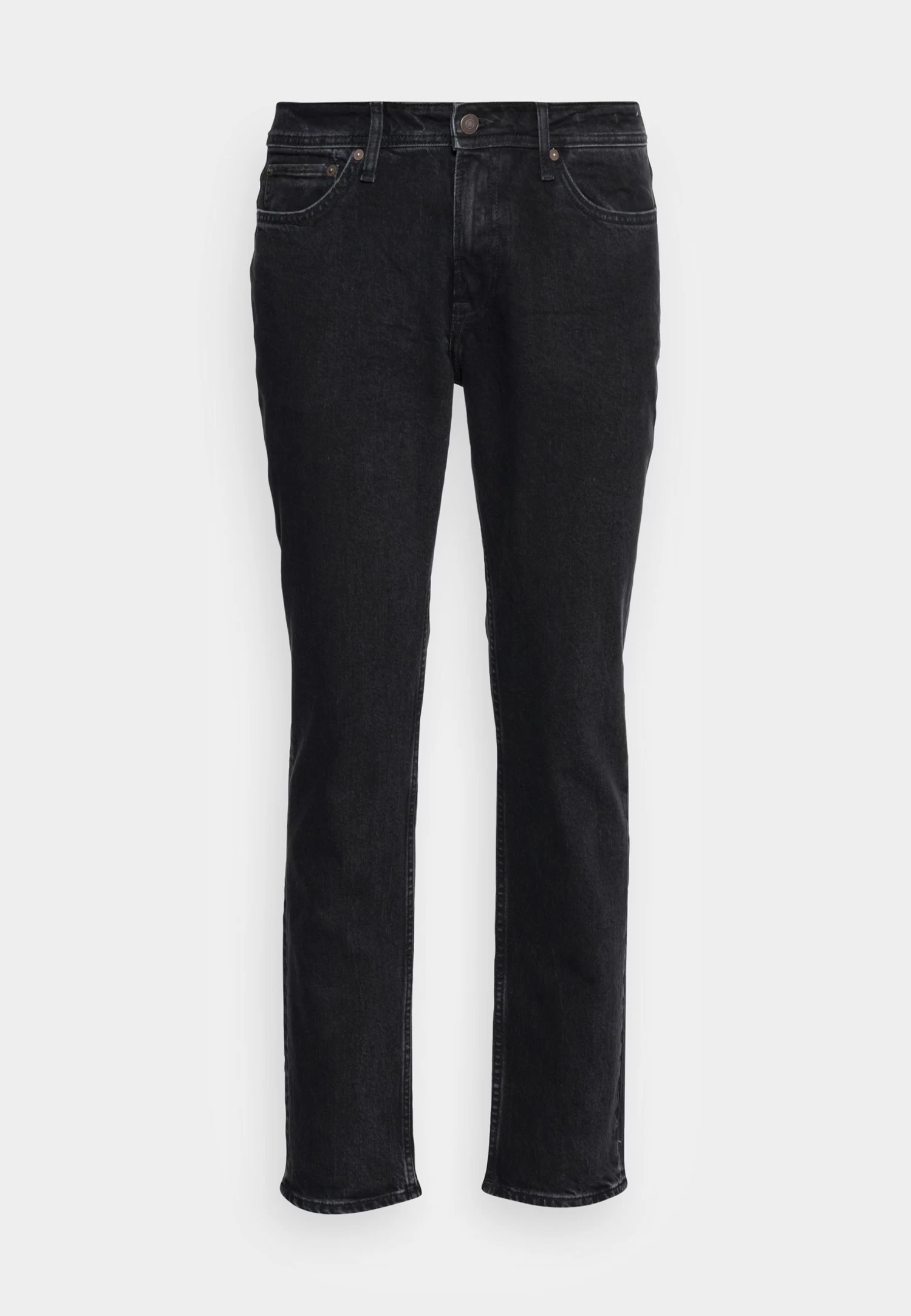 Jack & Jones Straight Leg Jeans - Black Denim - Image 4