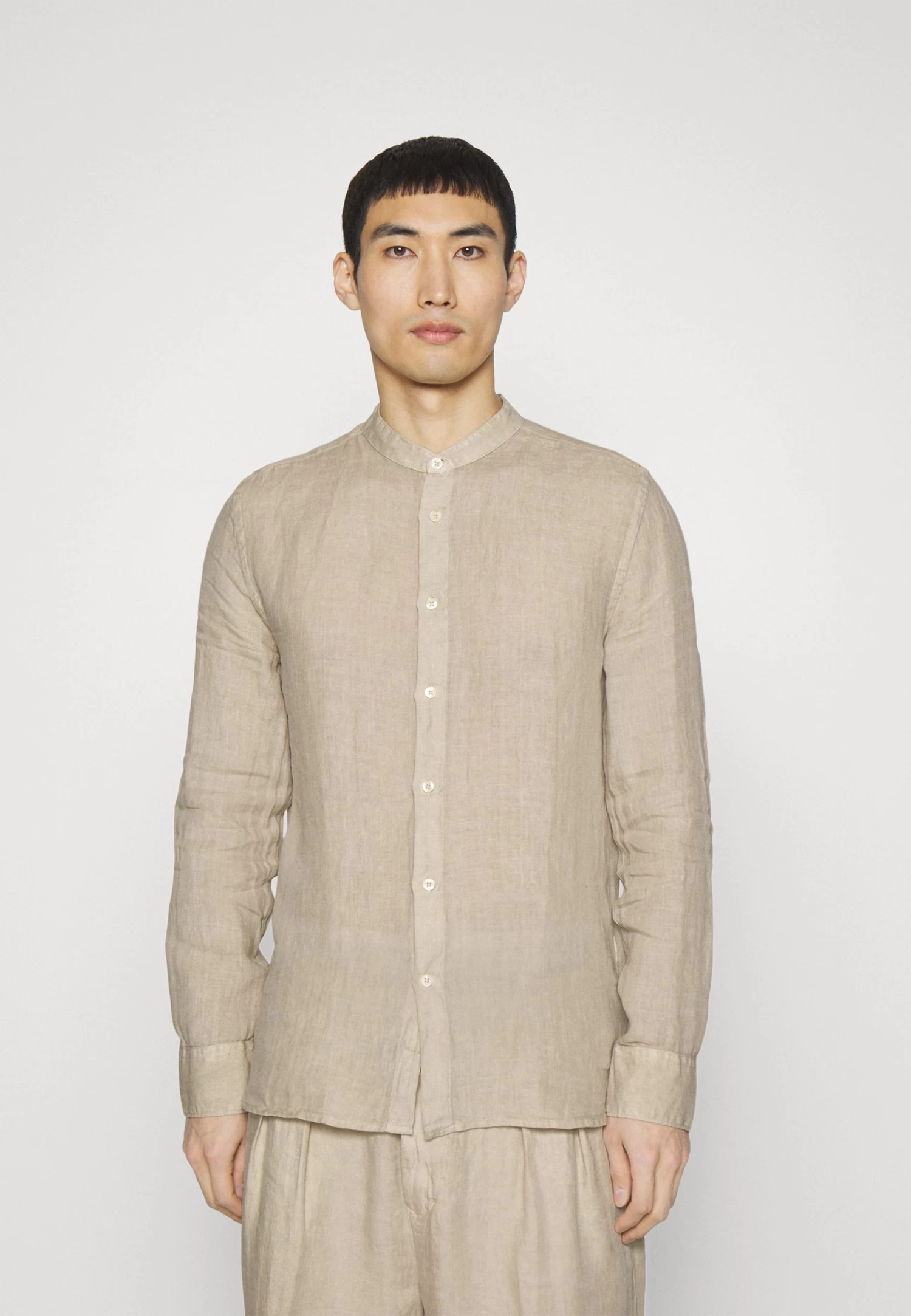 120% Lino Camicia - Shirt - Nut