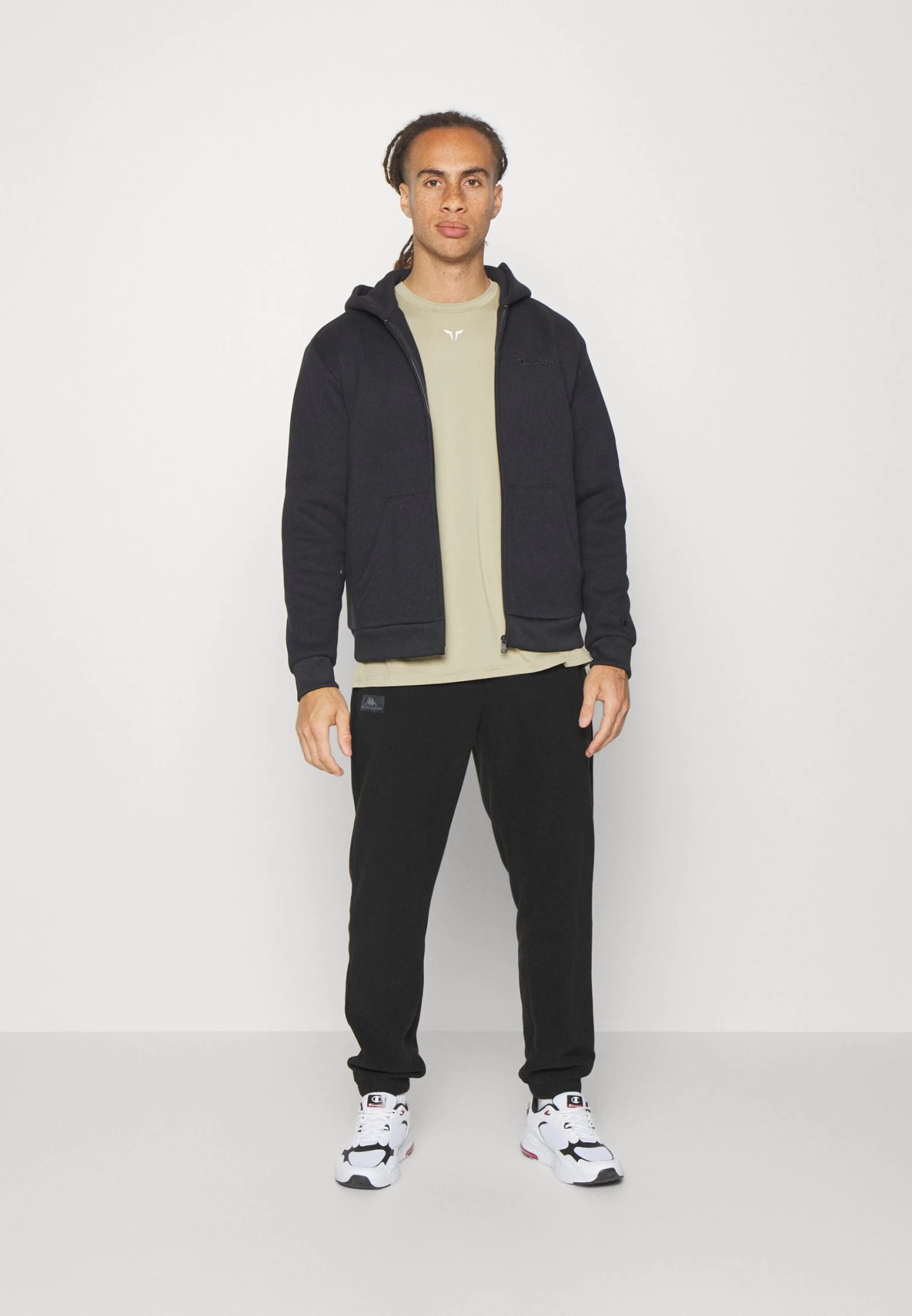 Champion Hooded Full Zip - Zip-Up Sweatshirt - Black - Image 2