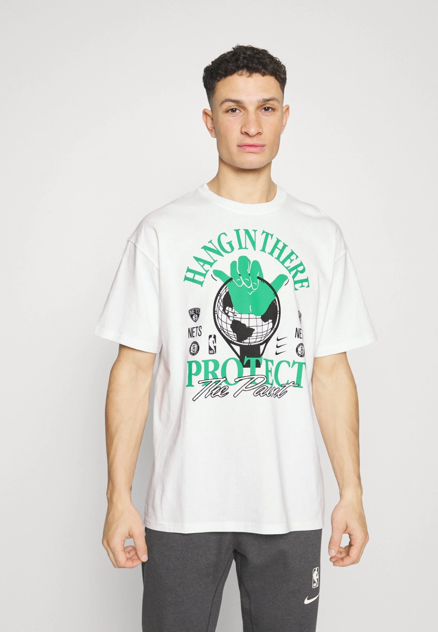 Nike Performance Nba Brooklyn Nets Tee - Print T-Shirt