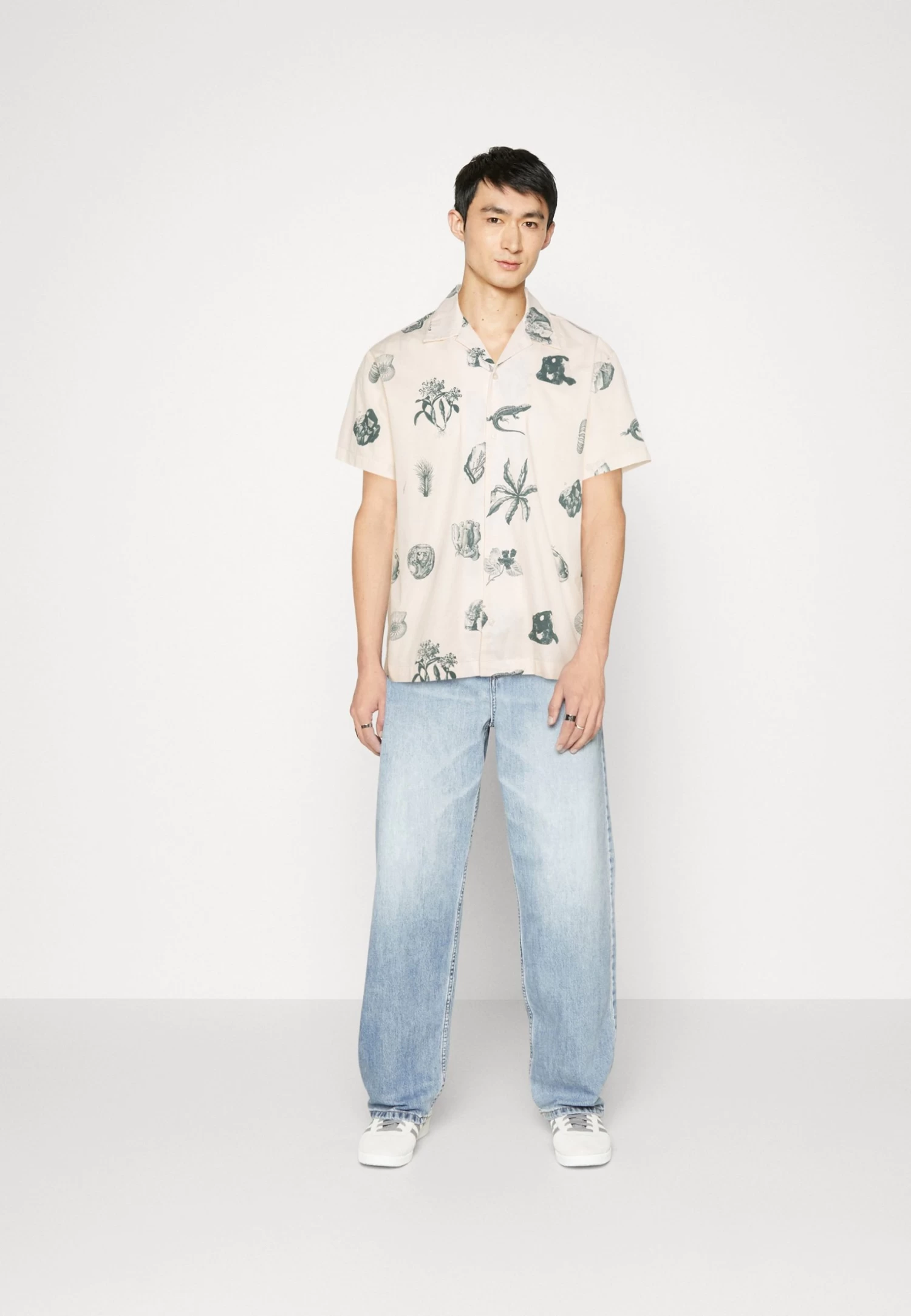 Selected Homme Slhrelaxhenrik - Shirt - Cloud Dancer - Image 2