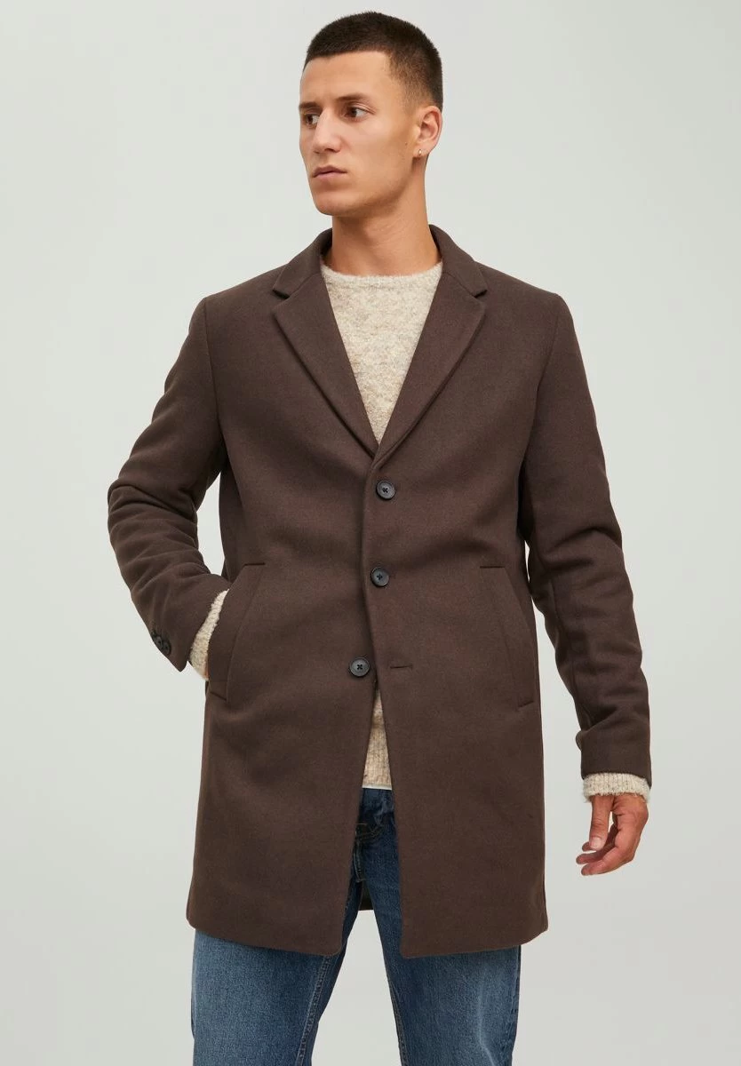 Jack & Jones Jjemoulder Coat - Classic Coat - Mulch