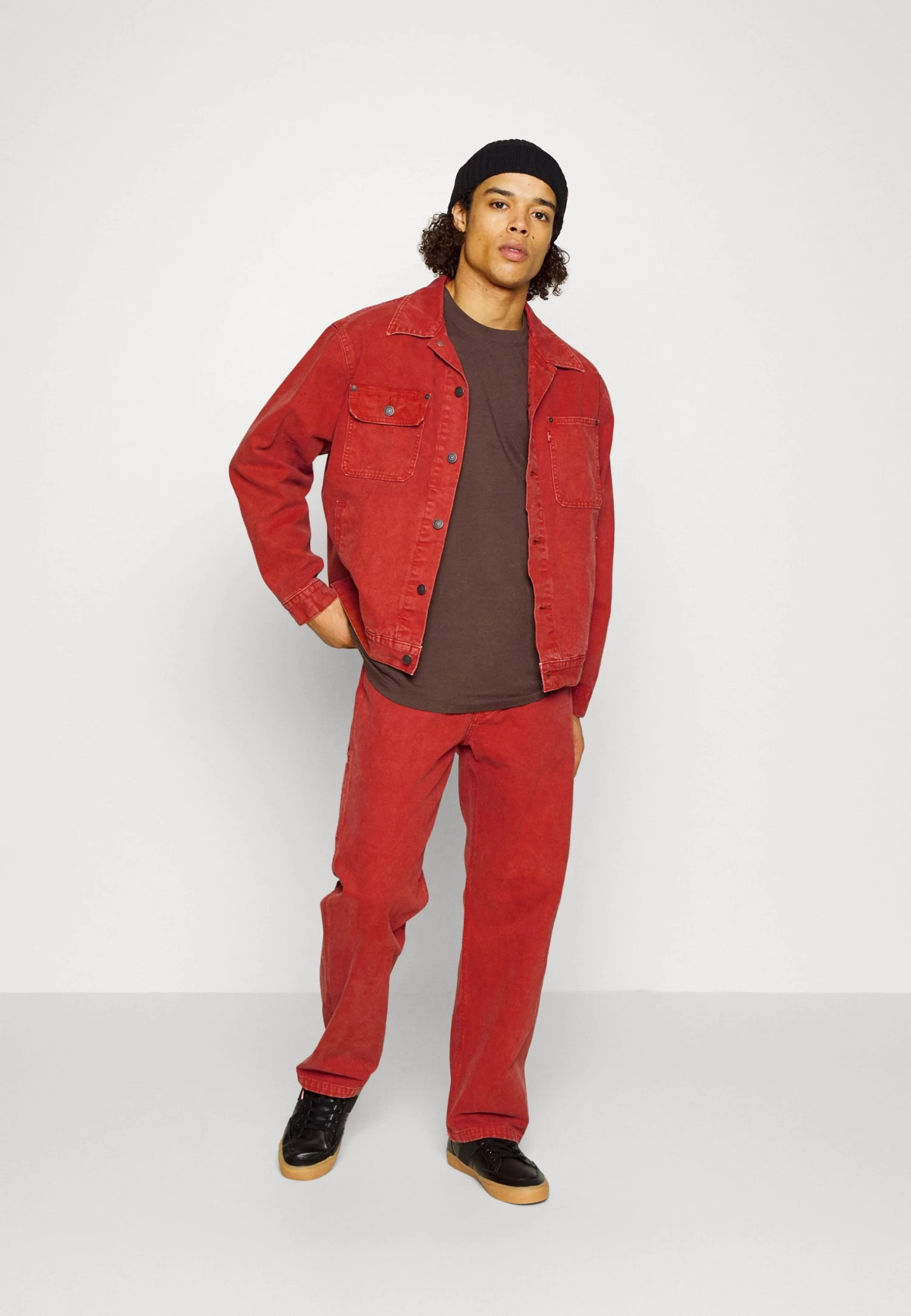 Stay Loose Carpenter - Straight Leg Jeans - Burnt Henna - Image 2