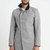 Only & Sons Onsoscar Coat - Classic Coat - Light Grey Melange