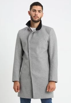 Only & Sons Onsoscar Coat - Classic Coat - Light Grey Melange