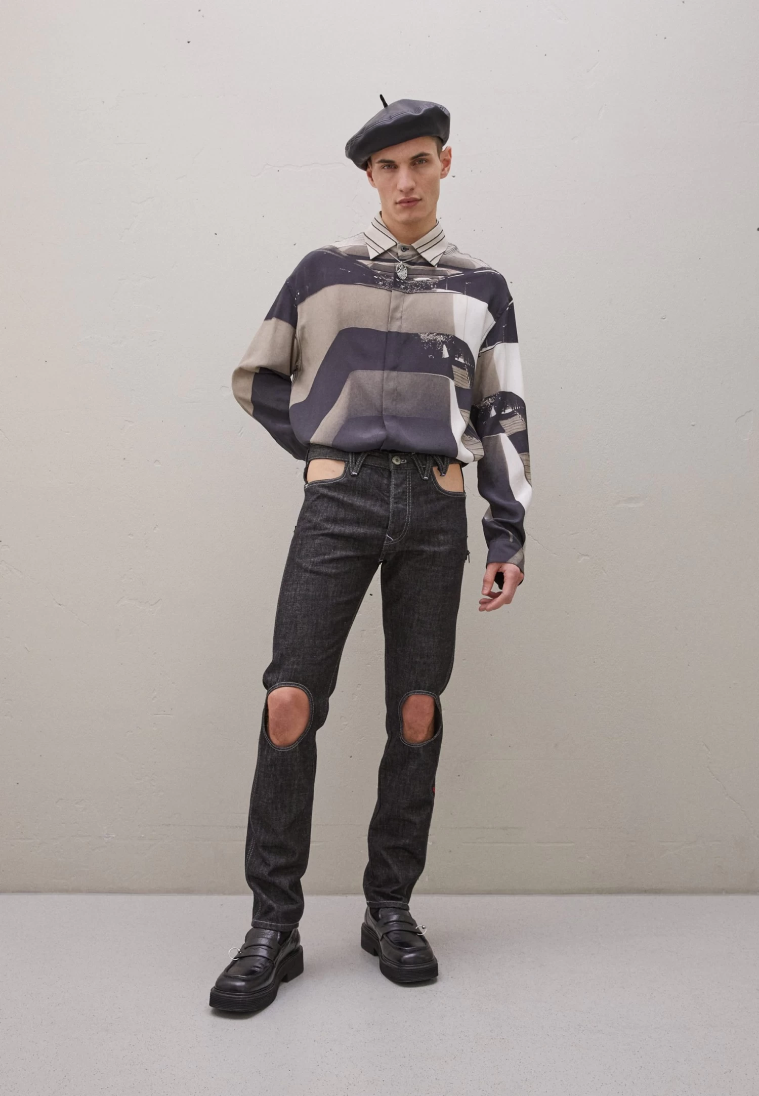 Vivienne Westwood Cut Out Peppe - Slim Fit Jeans - Black - Image 2