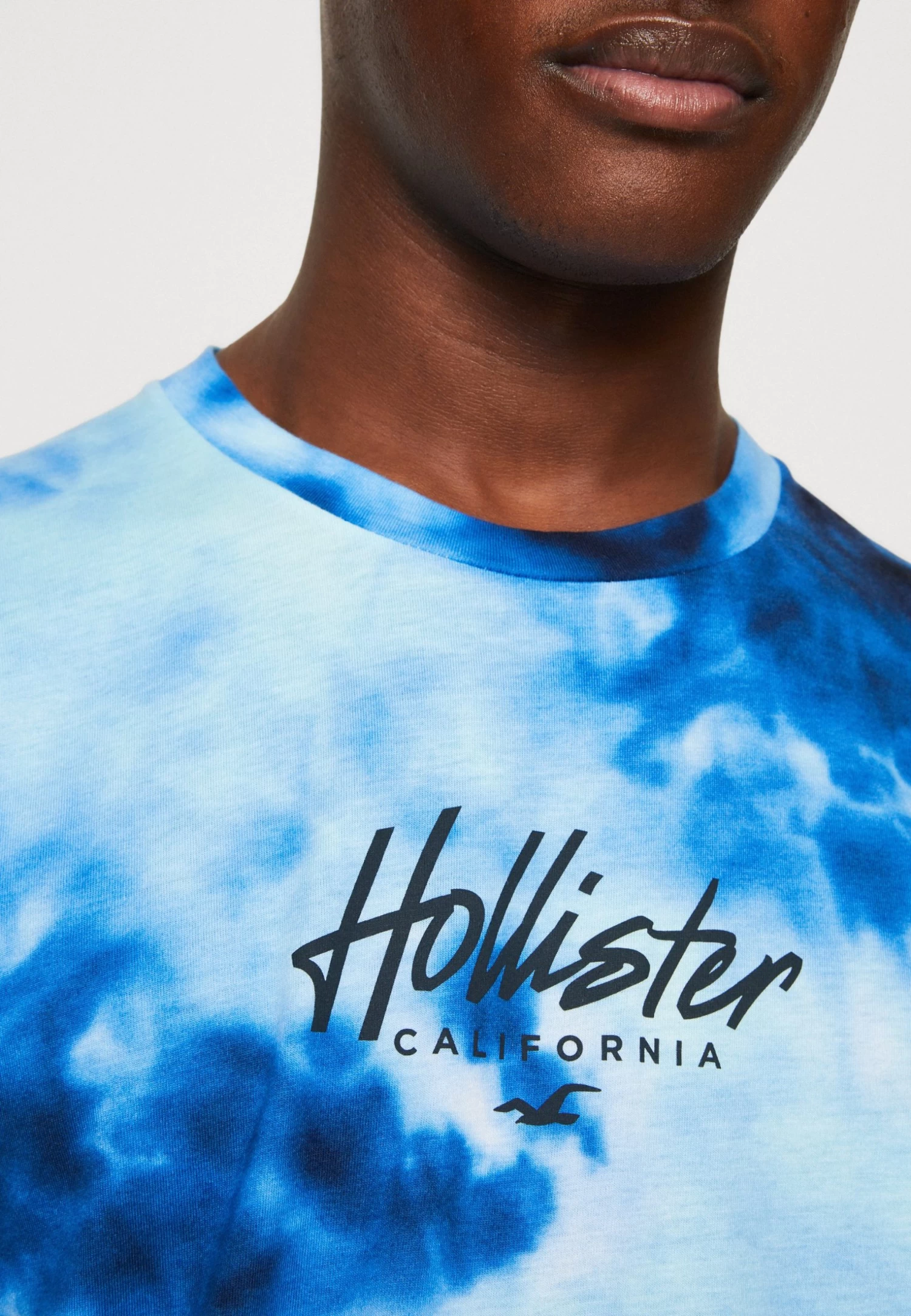 Hollister Co. Print T-Shirt - Blue Wash - Image 6