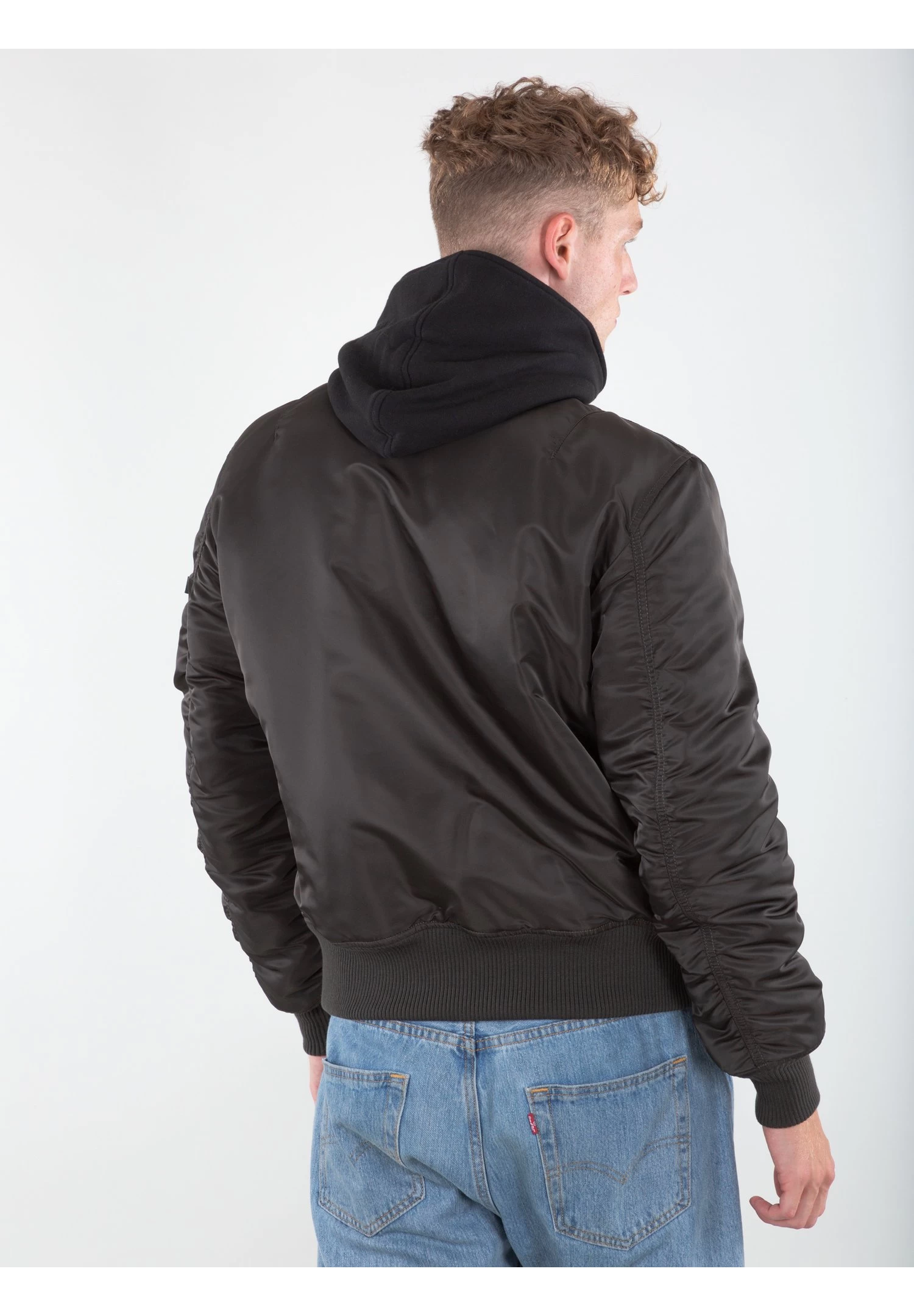 Alpha Industries Light Jacket - Black Olive - Image 3