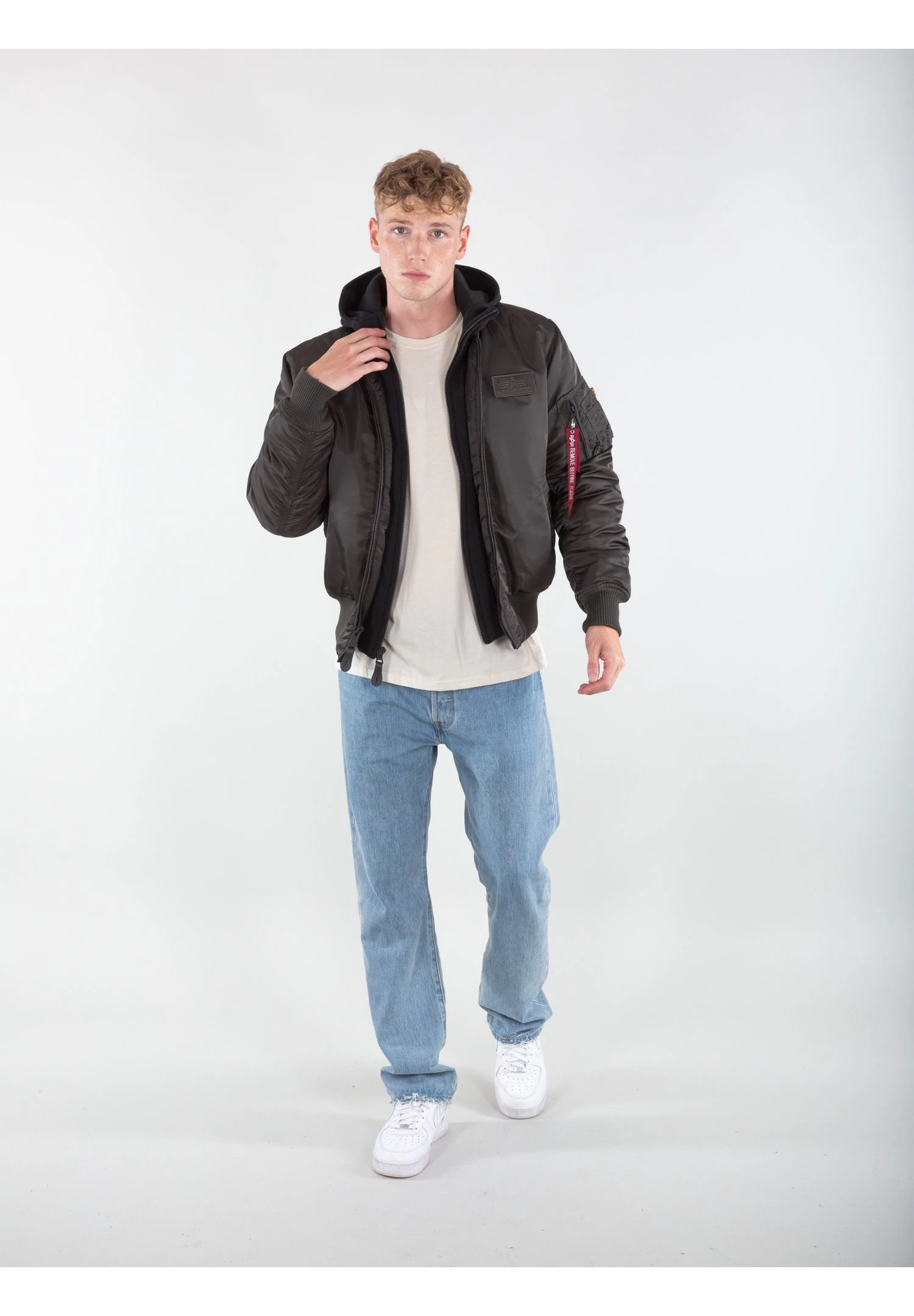 Alpha Industries Light Jacket - Black Olive - Image 2