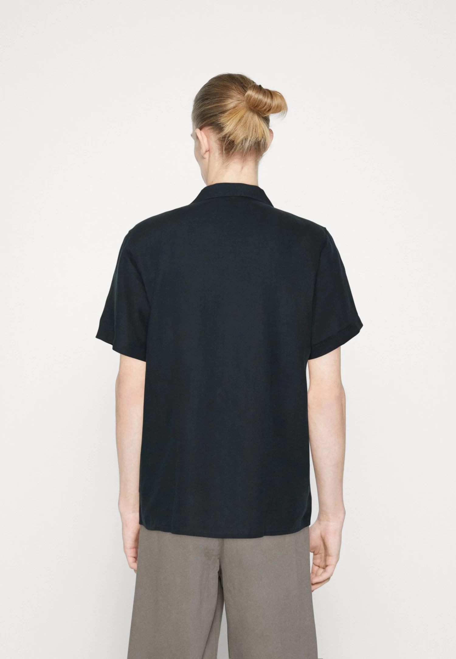 Box Fit Short Sleeved - Shirt - Dark Blue - Image 3