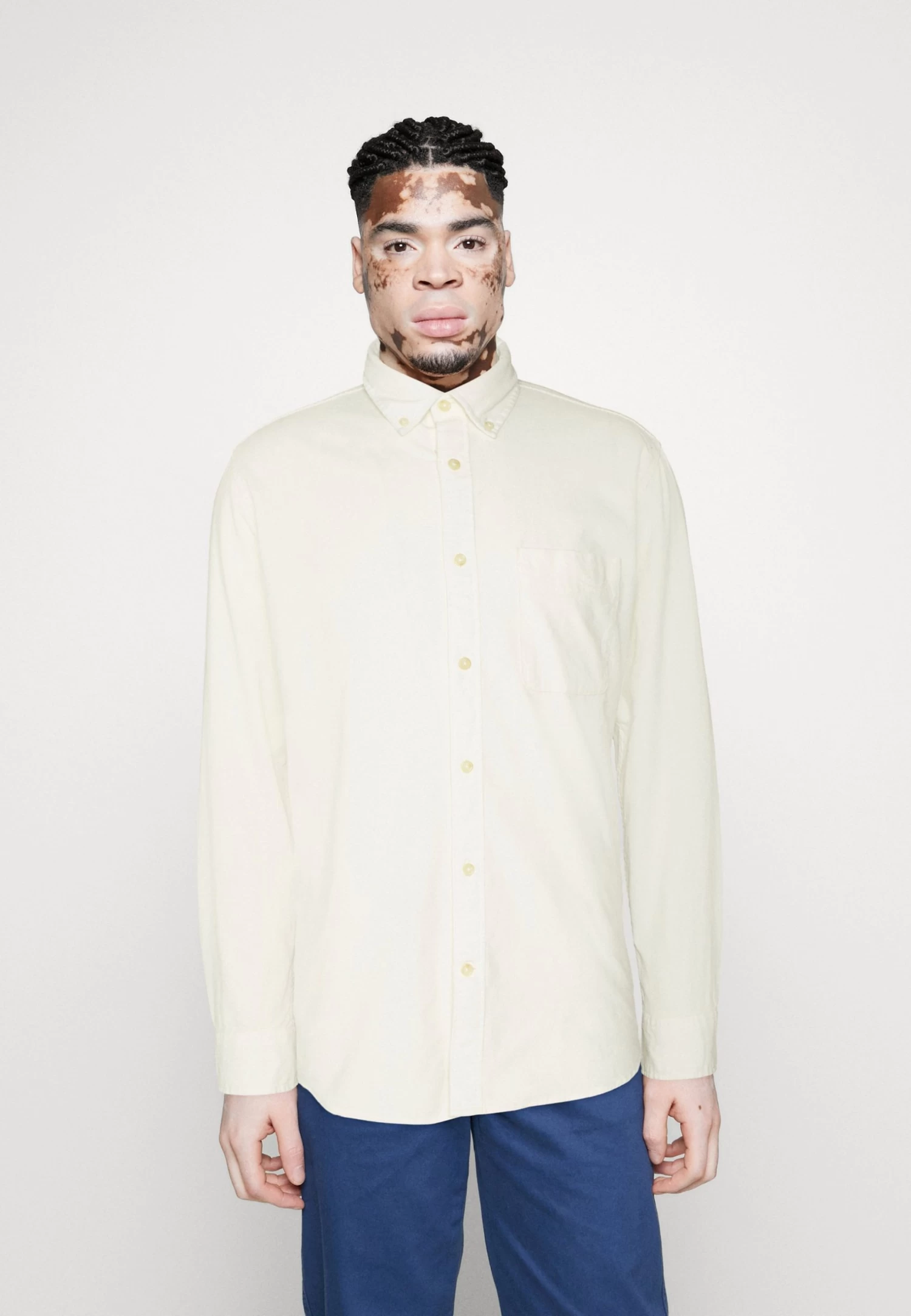 Selected Homme Slhregmaker - Shirt - Egret