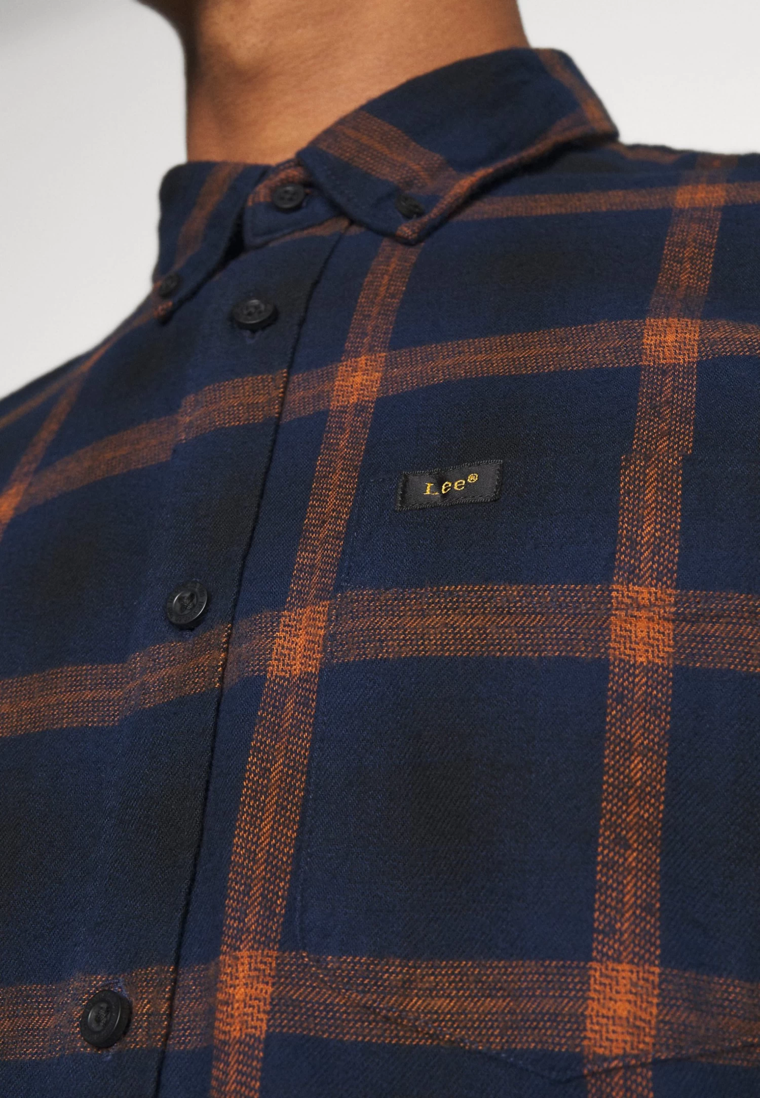 Lee Button Down - Shirt - Navy - Image 8