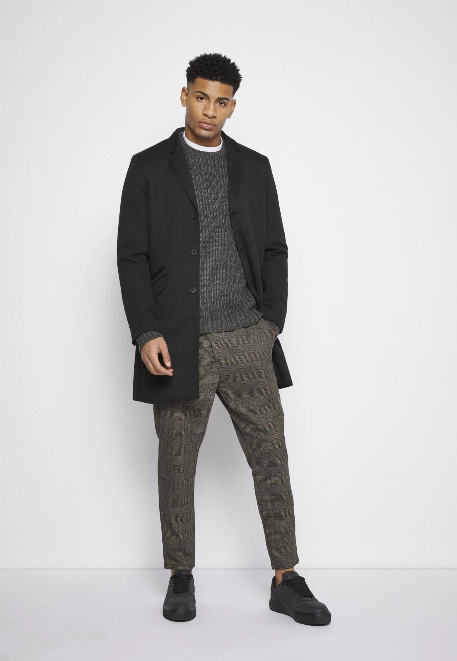 Only & Sons Onsjulian King Coat - Classic Coat - Black - Image 5