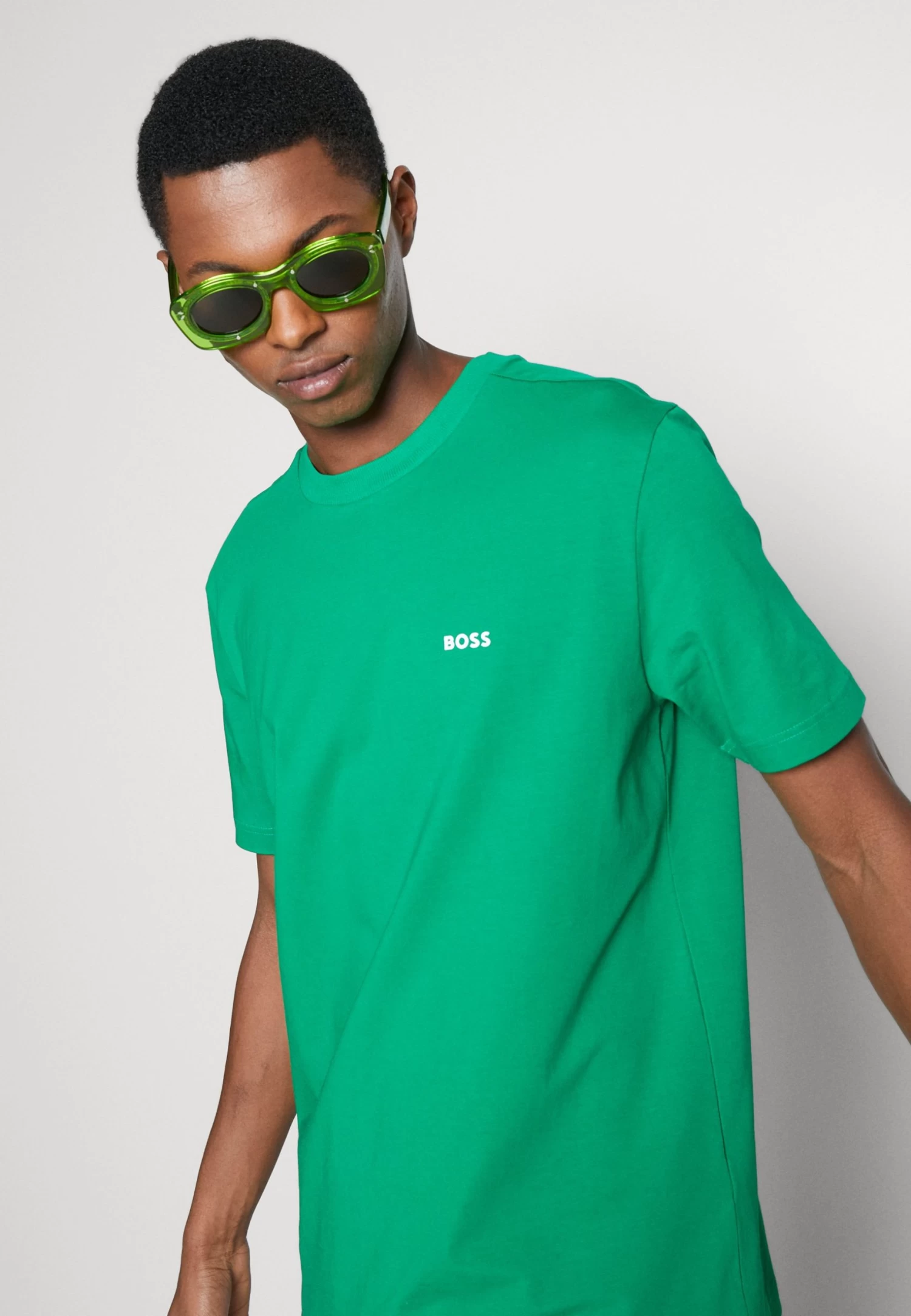Boss Basic T-Shirt - Open Green - Image 4