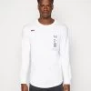 Jack & Jones Jcocord Crew Neck - Long Sleeved Top - White