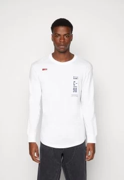 Jack & Jones Jcocord Crew Neck - Long Sleeved Top - White
