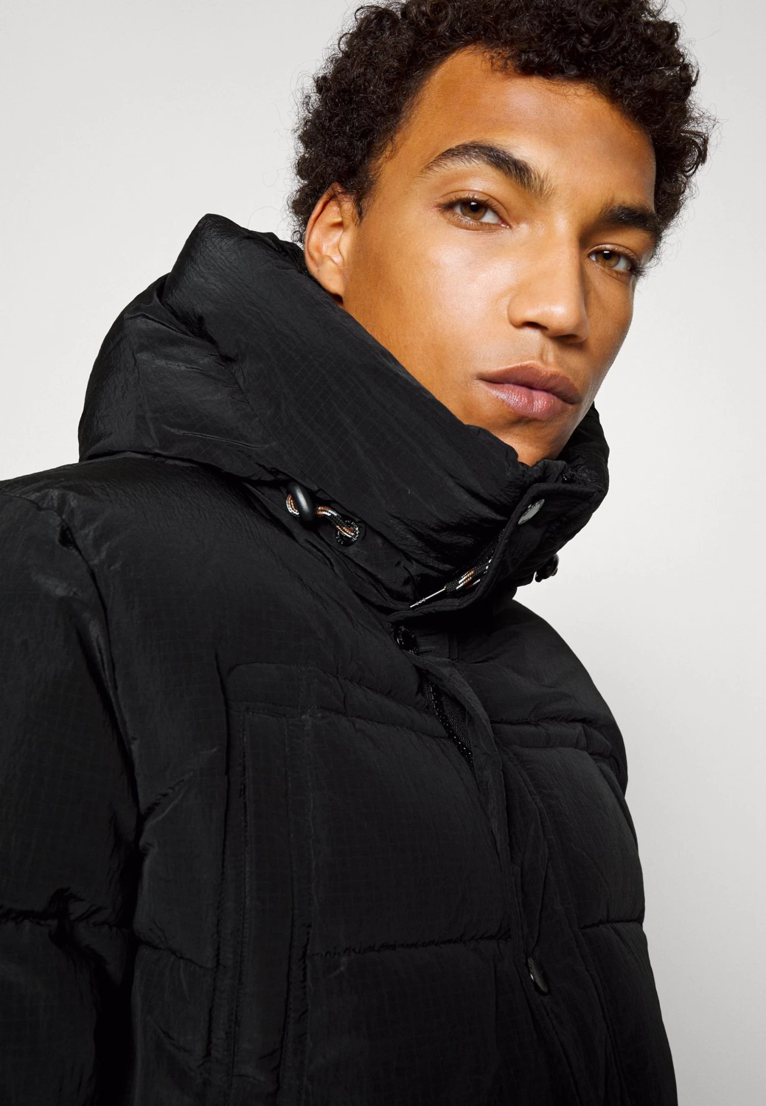 Indicode Jeans Sulmon - Winter Coat - Black - Image 4